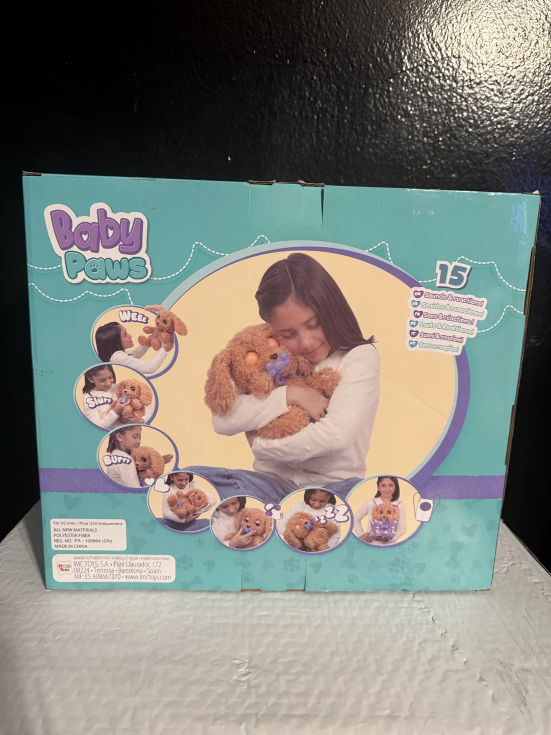 Baby Paws Love & Care Interactive Plush Dog Toy - photo 5