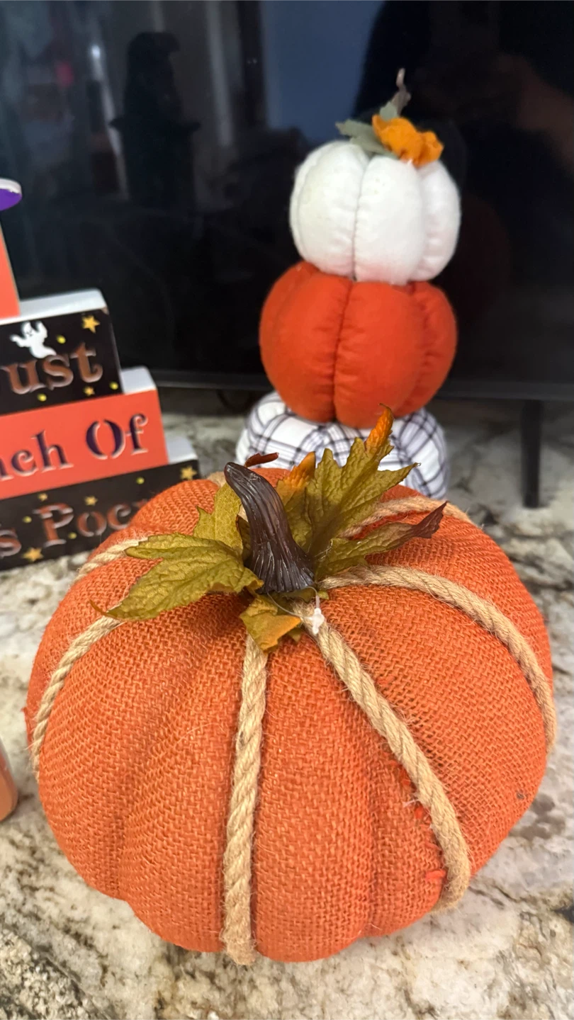 Halloween Stacked Pumpkin Decor set - photo 3