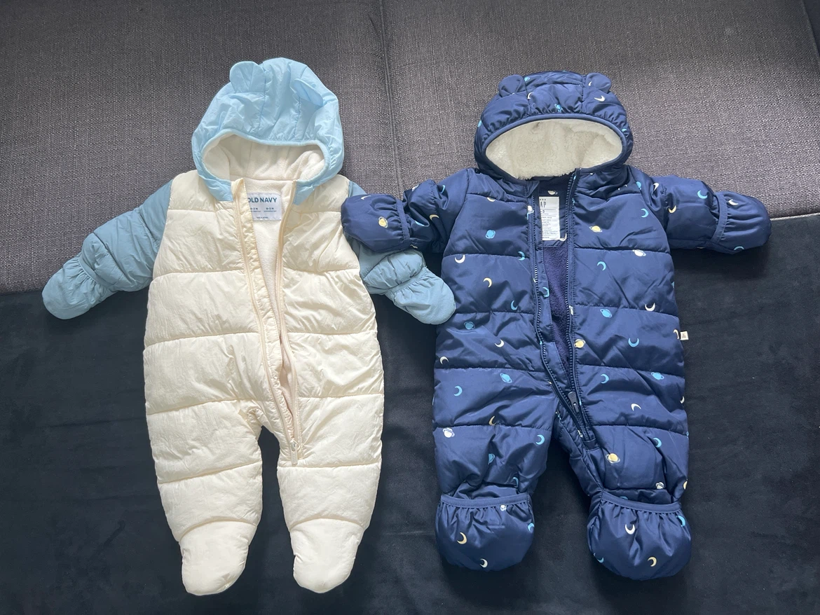 Old Navy & Gap Baby Bunting Snowsuits 0-3M