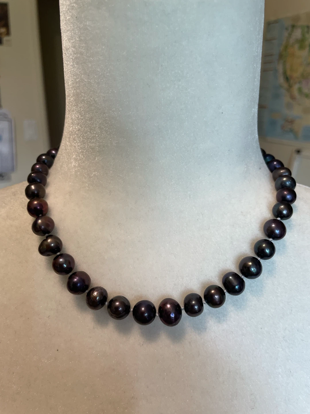 Dark Freshwater Pearl Necklace