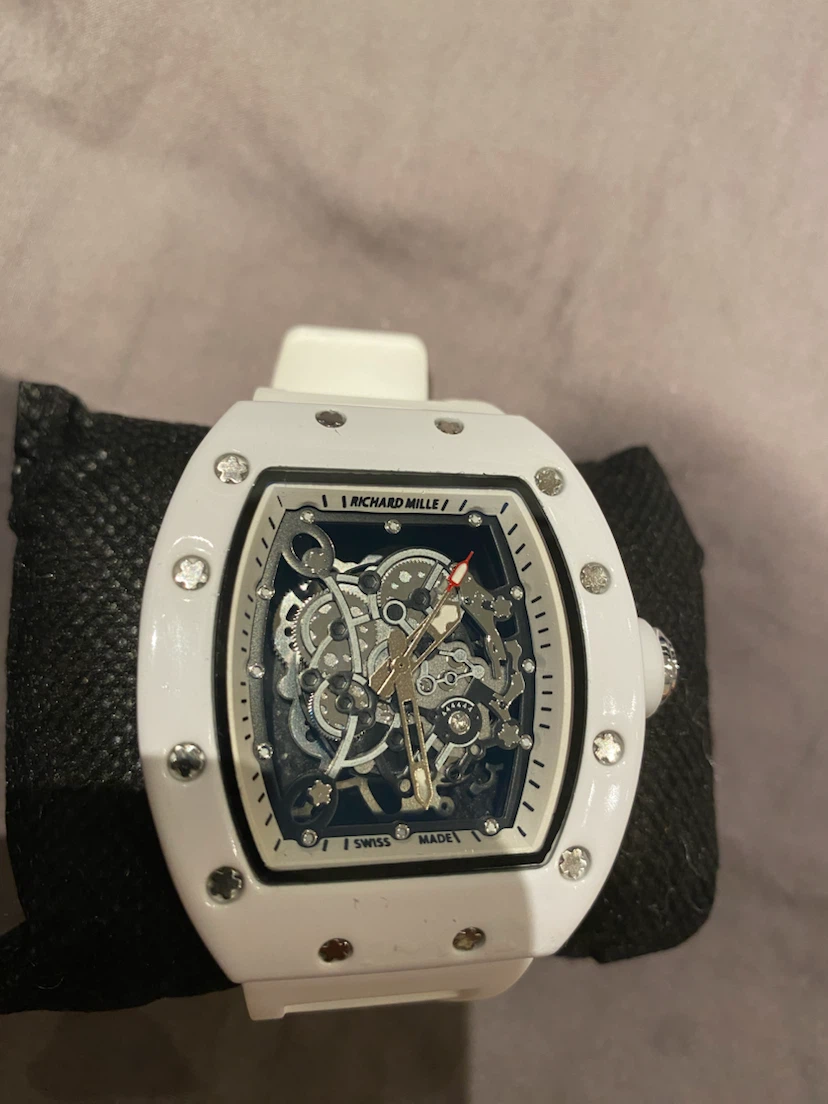 Richard Mille White Skeleton Watch - photo 2