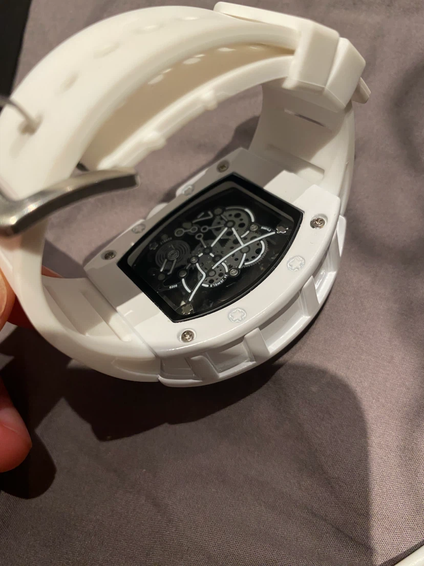Richard Mille White Skeleton Watch - photo 3