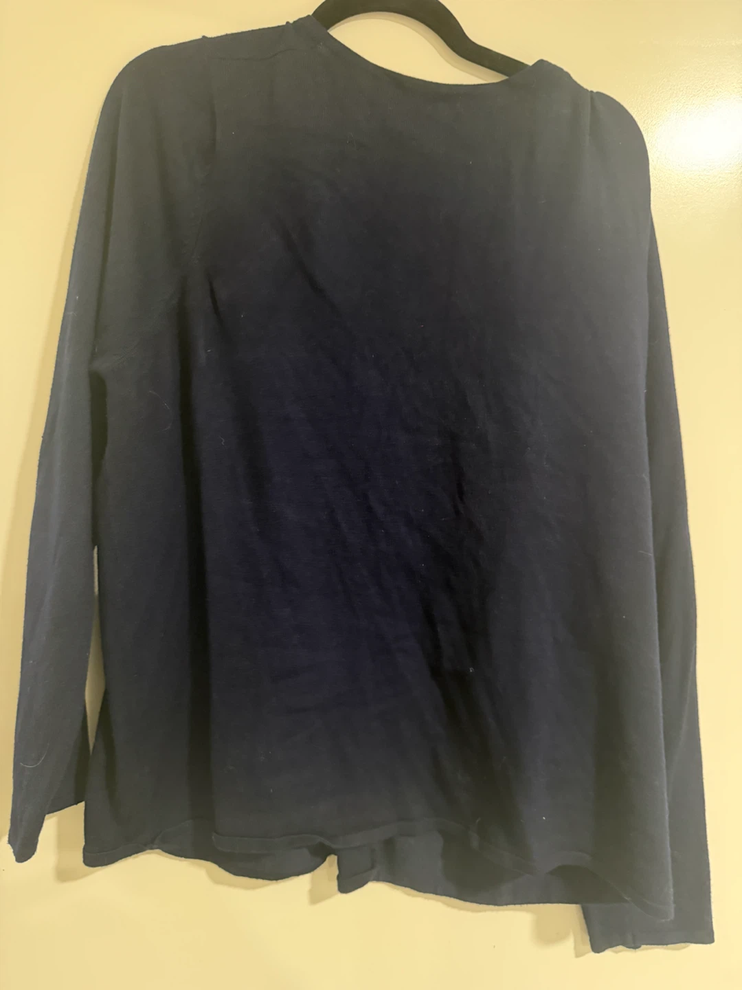 Capsule Navy Button-Up Cardigan - photo 4