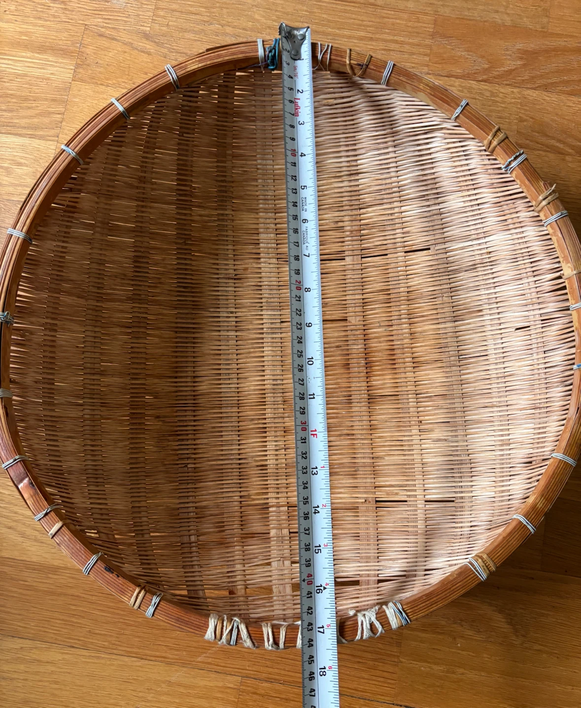 Woven Basket Tray - photo 2