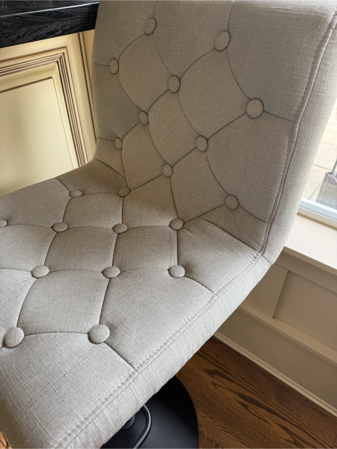 Tufted Bar Stool - photo 2
