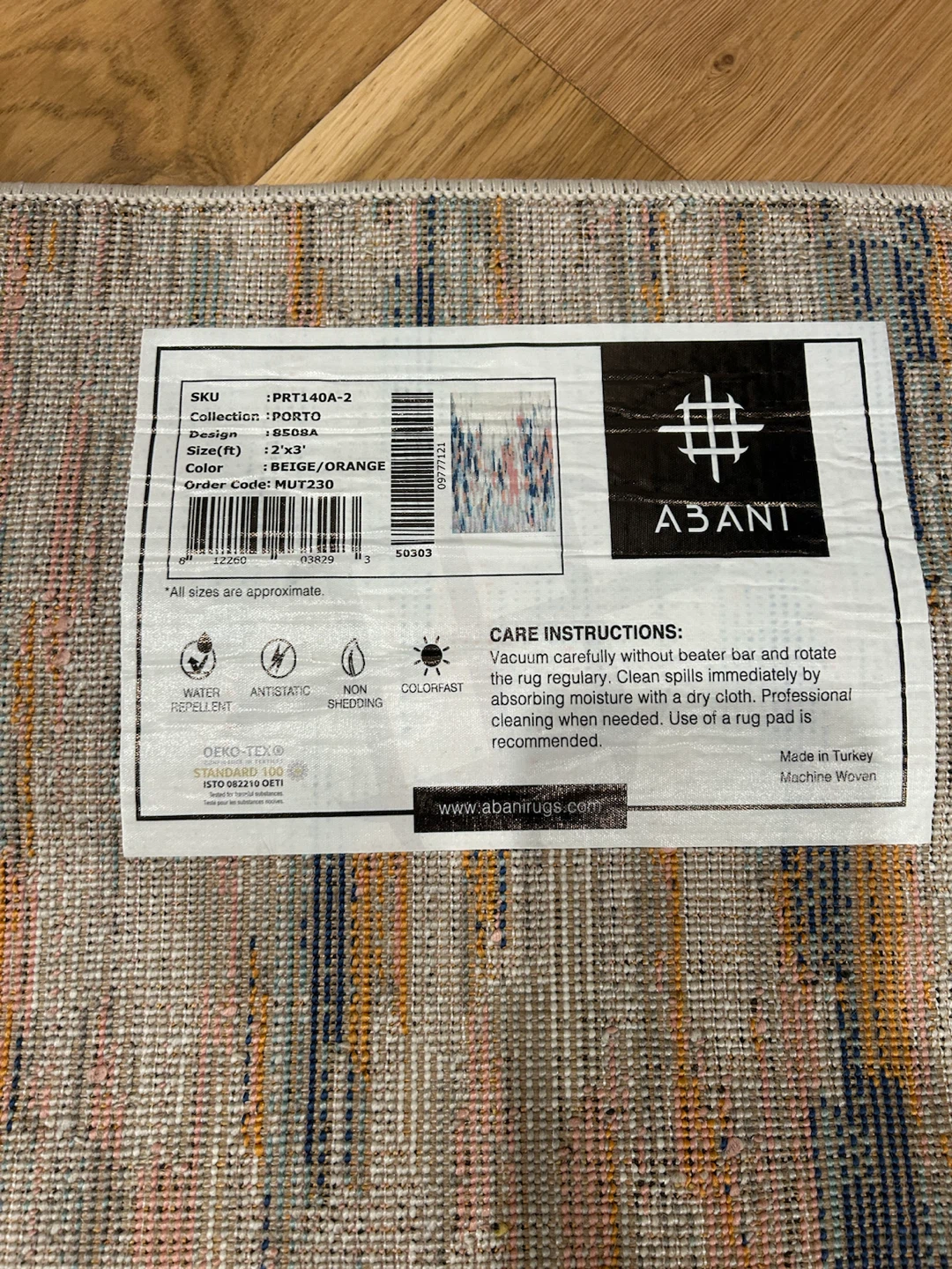 MUST GO TODAY! 2x3ft RUG MODERN - photo 4