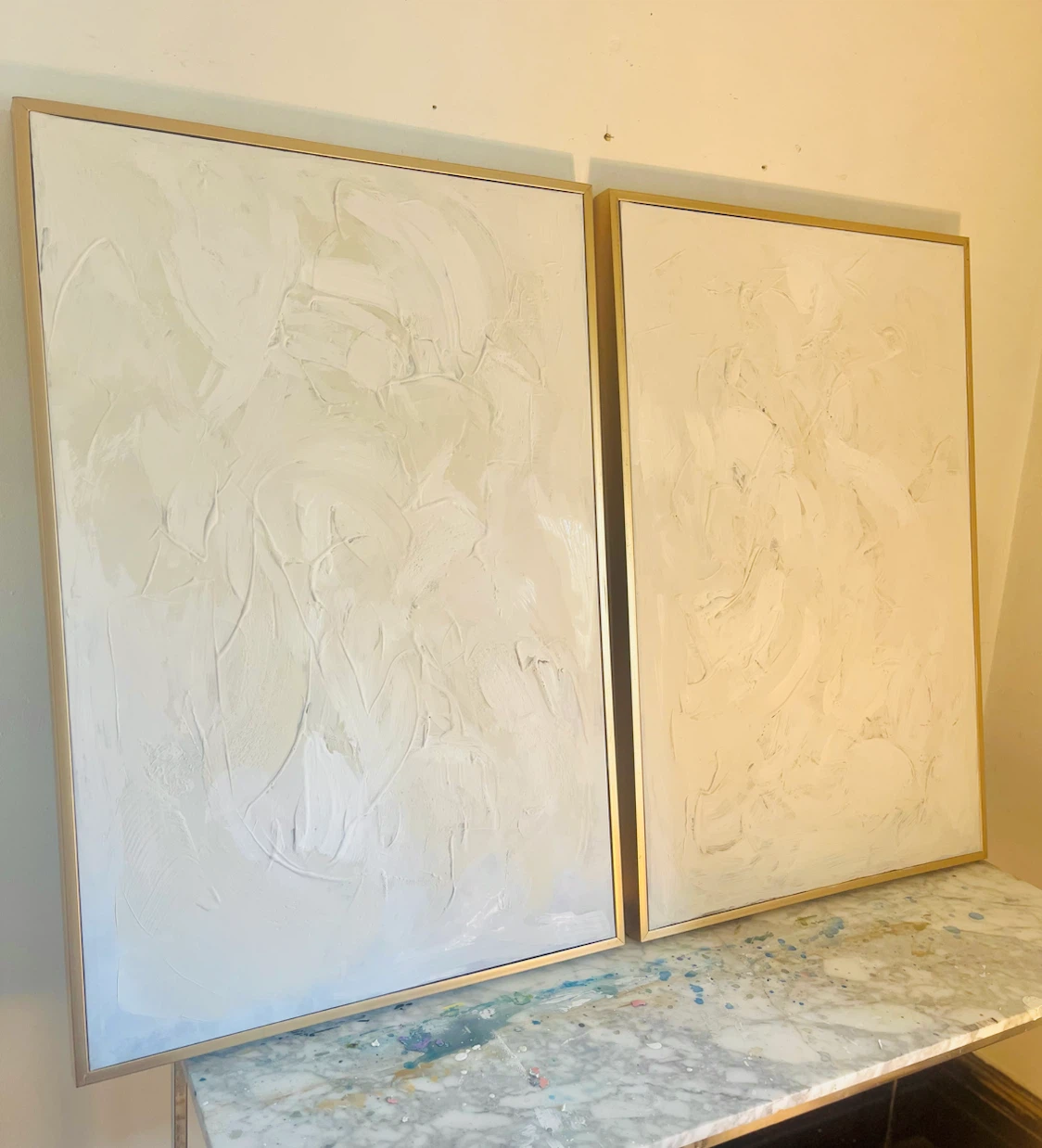 Large Set of 2 Minimalist Artworks $100 - photo 5