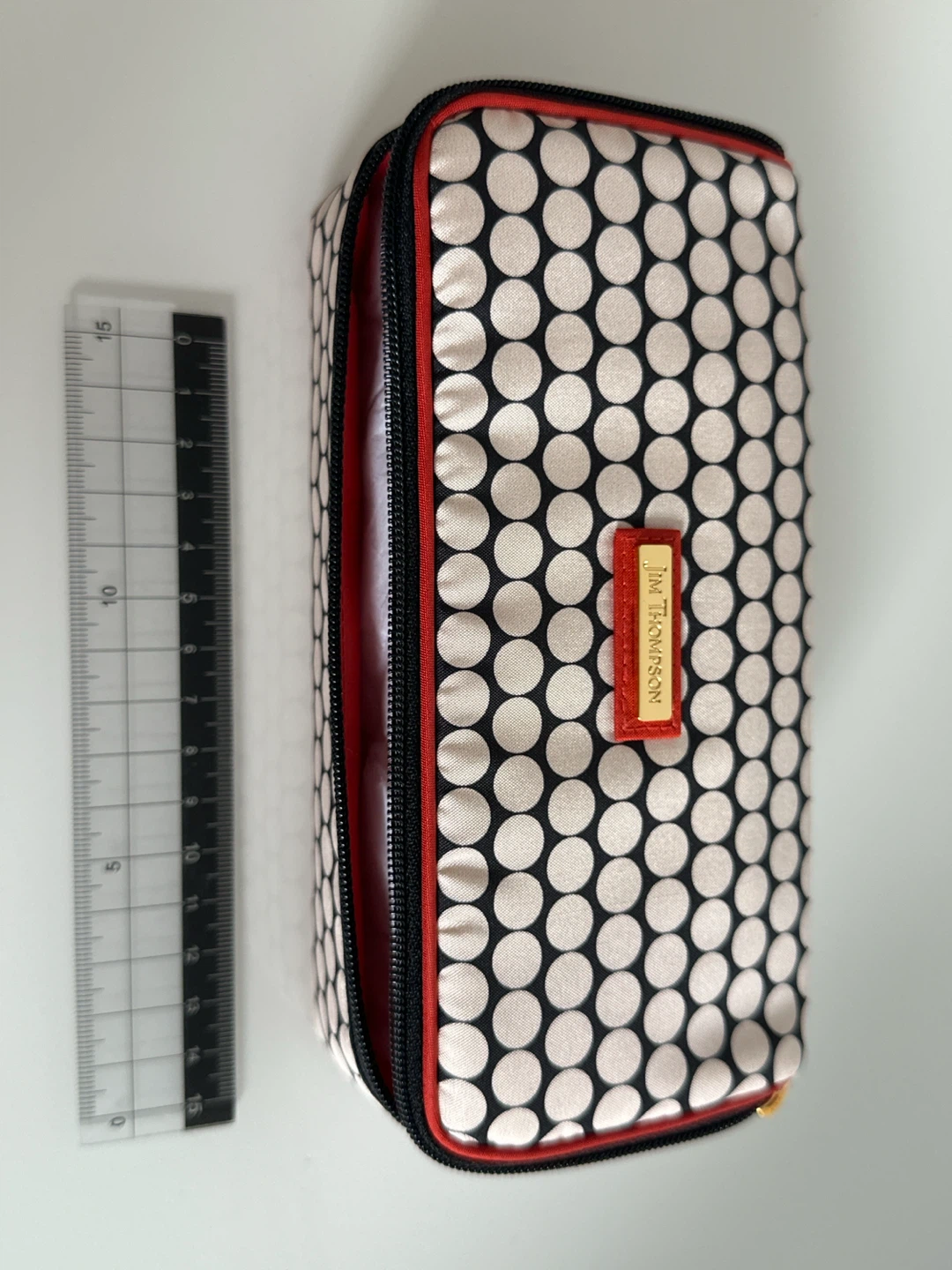 Jim Thompson Polka Dot Makeup Bag - photo 2