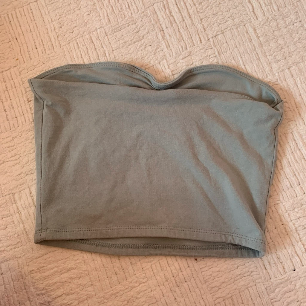 GARAGE teal tube top - photo 2