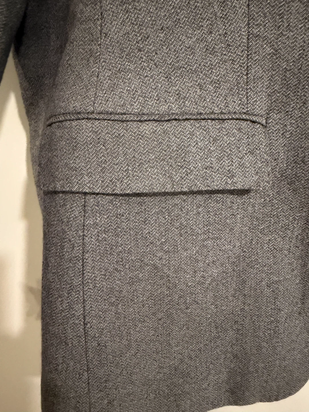 Next Tailoring Premium Grey Blazer Size 22 uk - photo 5