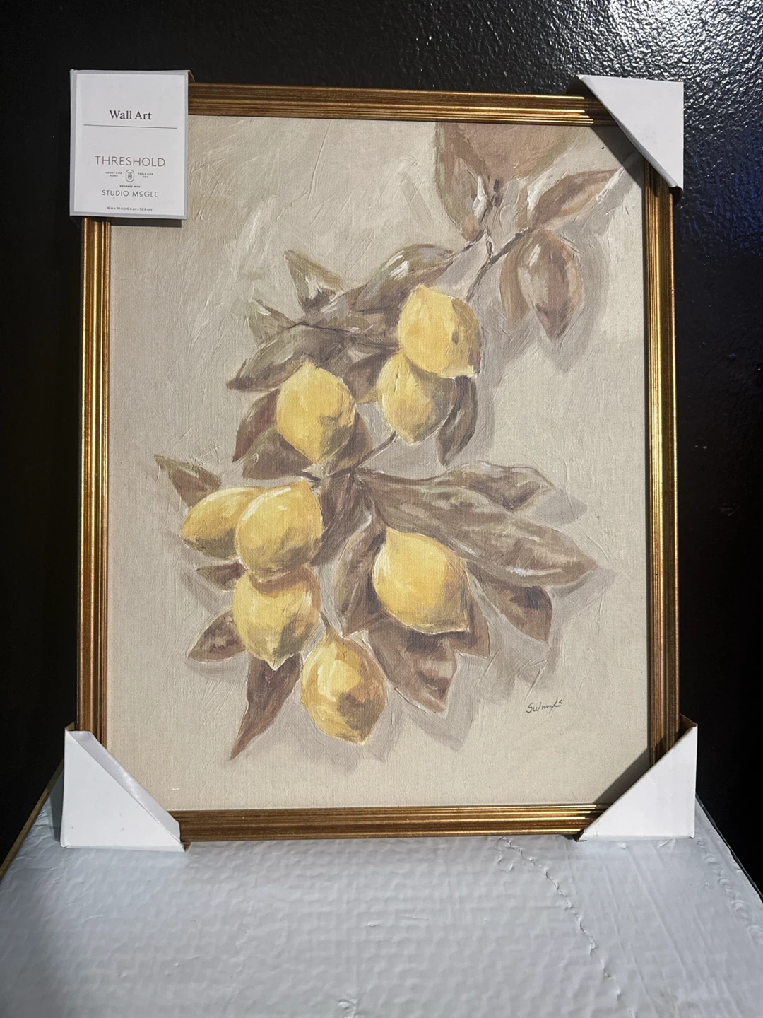 Threshold Studio McGee Lemon Branch Wall Art