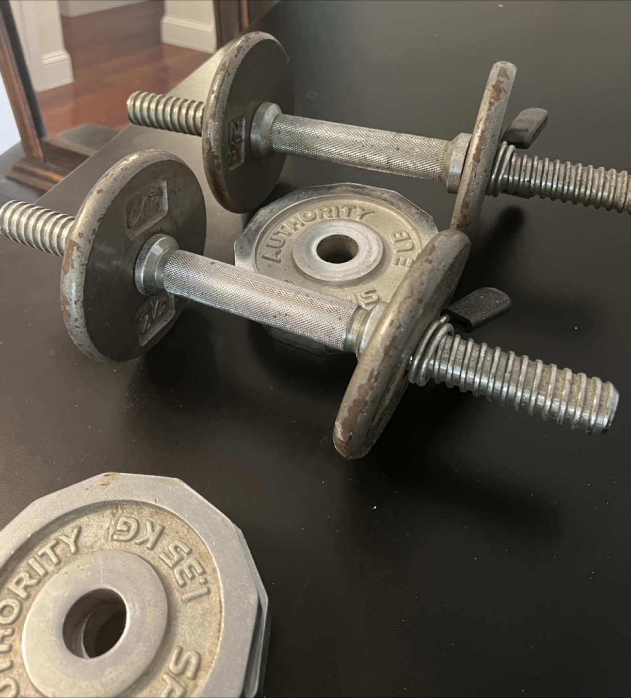 Authority Sports Adjustable Dumbbells Set - photo 3