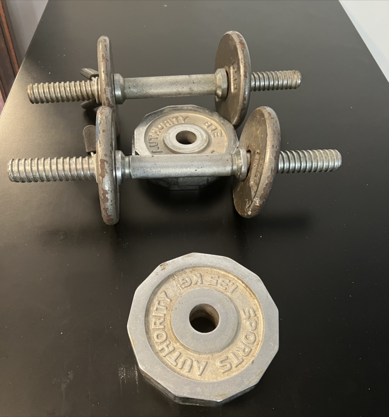Authority Sports Adjustable Dumbbells Set - photo 2