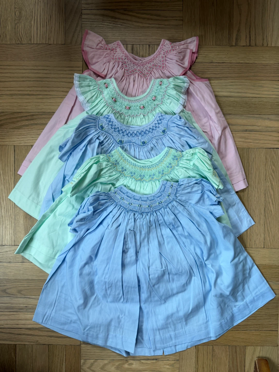 New and many colors, . Smocked Dresses with Embroidery - photo 5