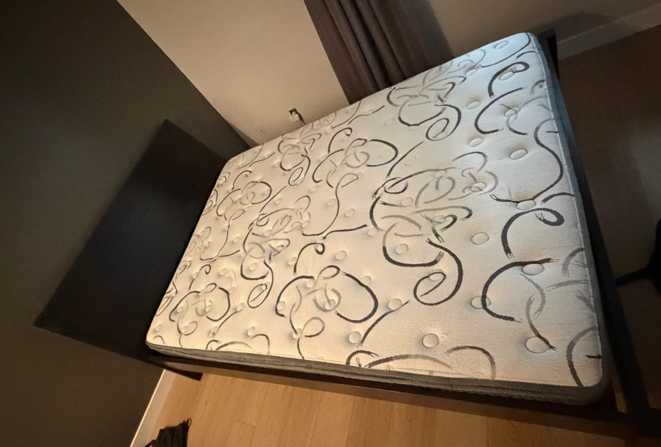 Queen Mattress and bed for sale - photo 2