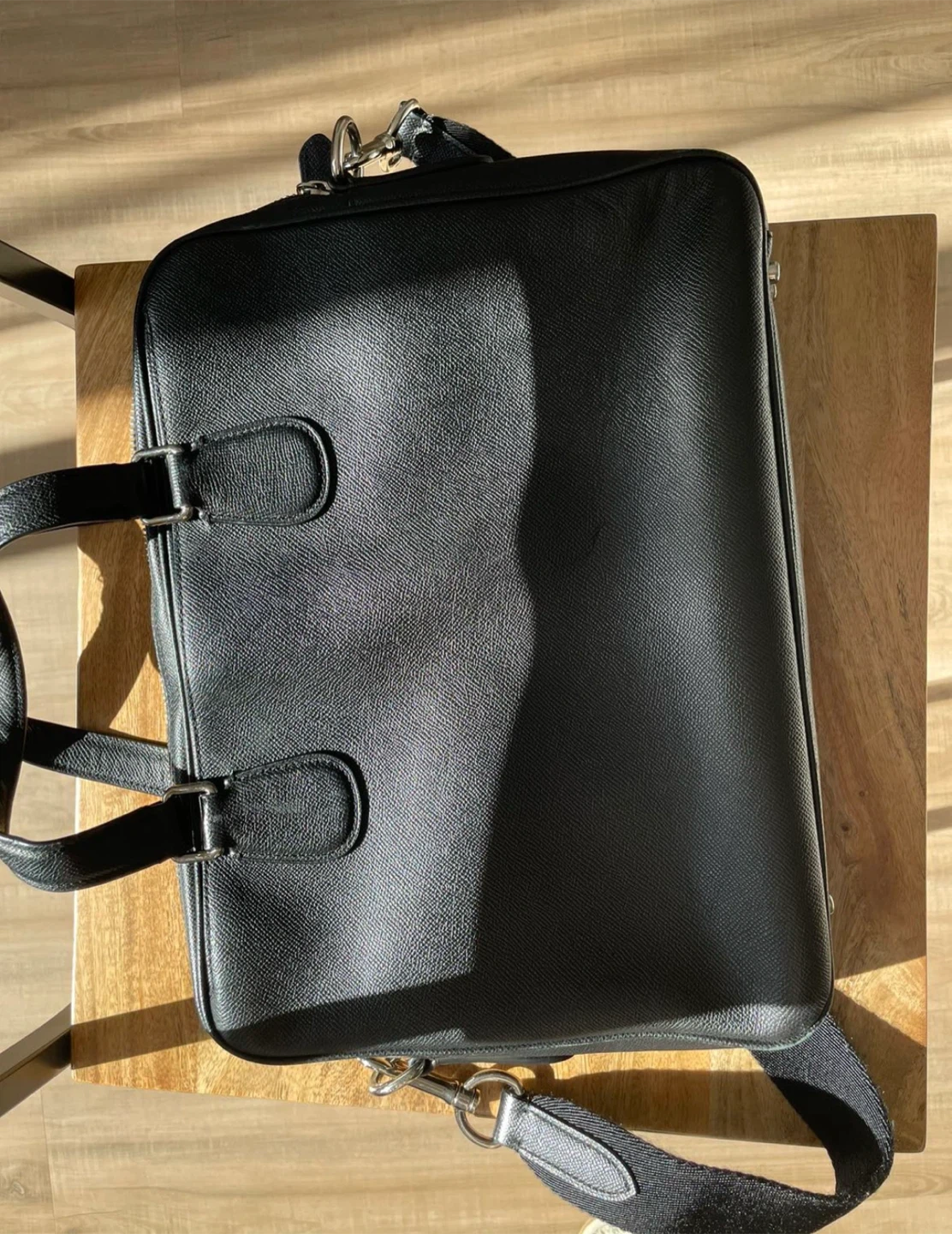 Coach Leather Briefcase - photo 2