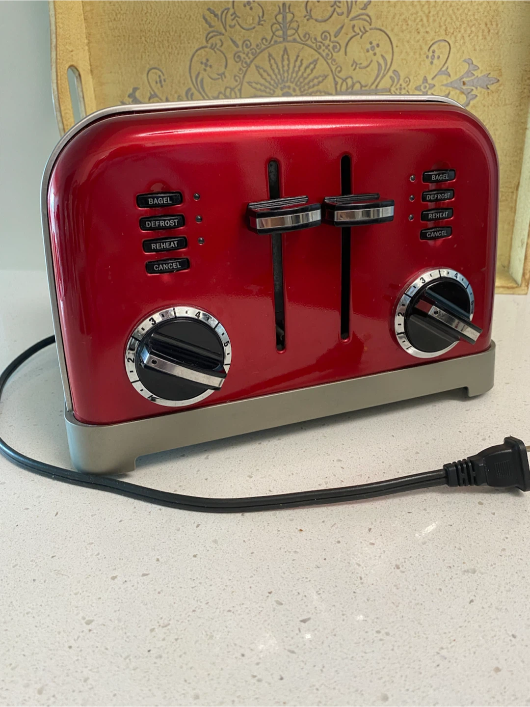 Retro Cuisinart 4-Slice Toaster - Red - photo 2