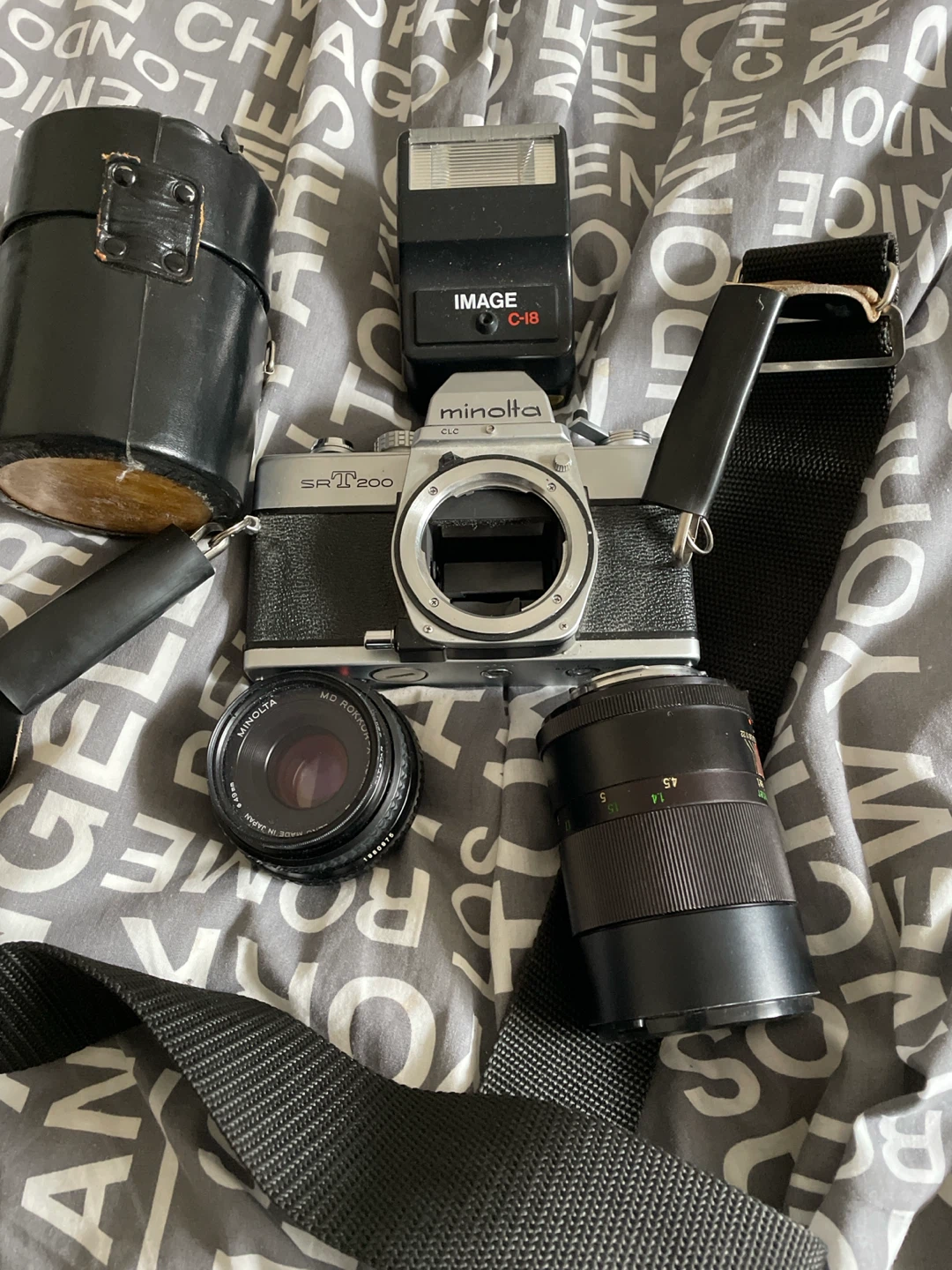 Minolta film camera