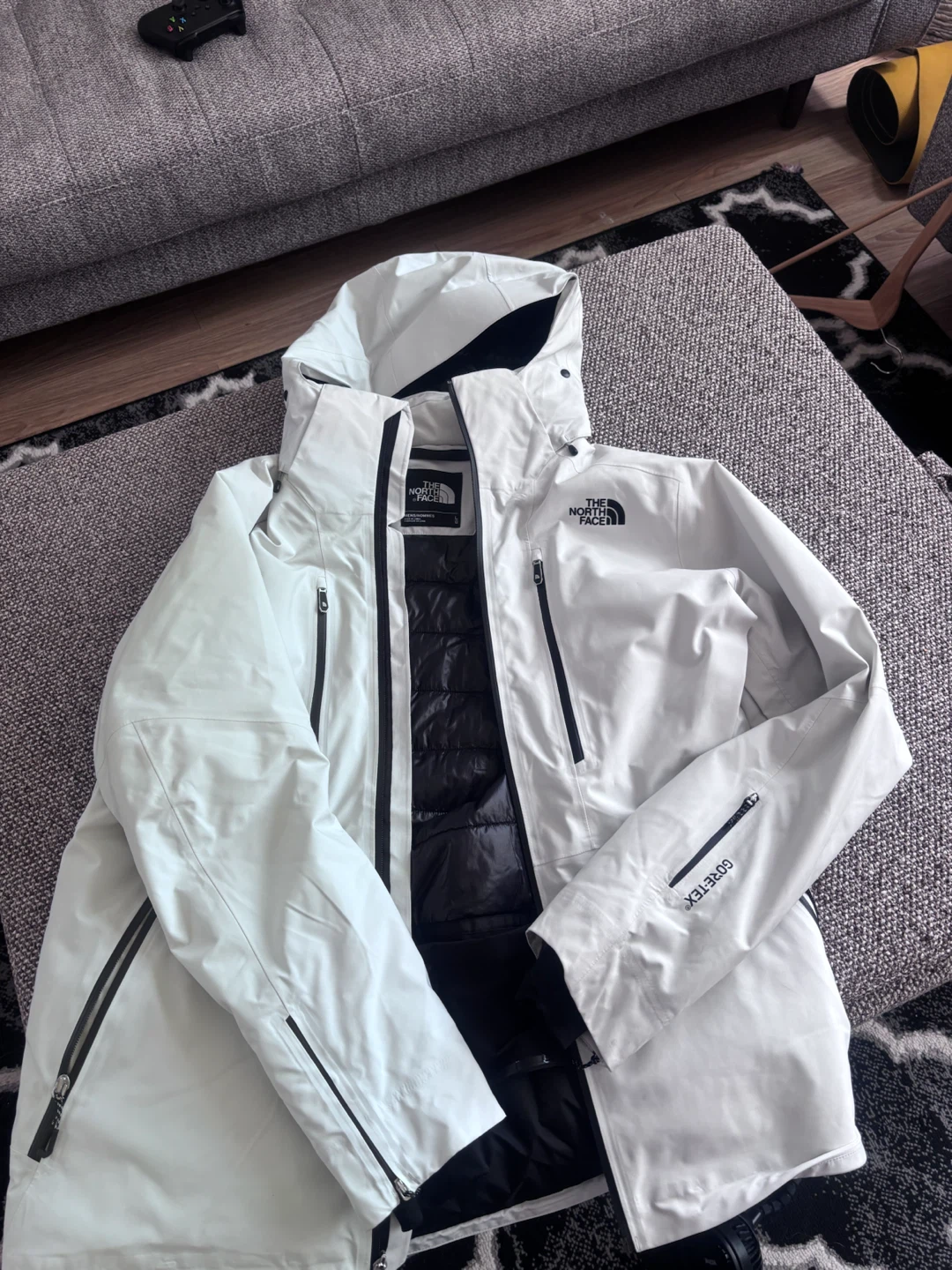 The North Face White Ski Jacket