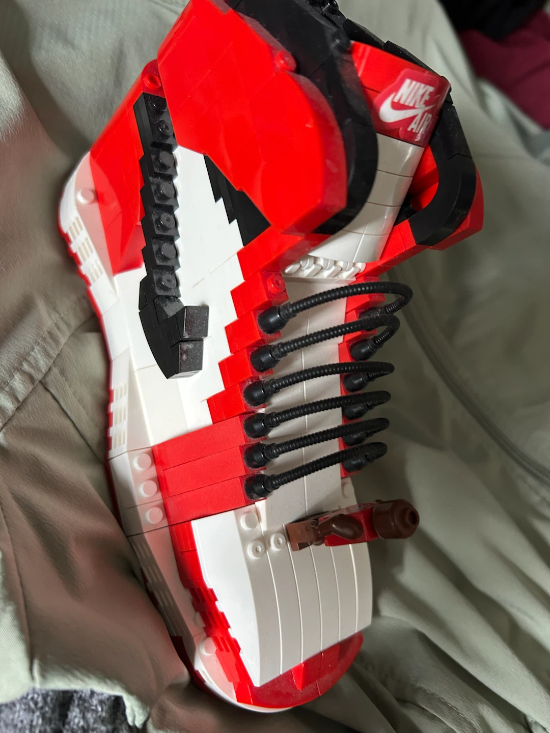 LEGO Air Jordan 1 Sneaker Model - photo 3