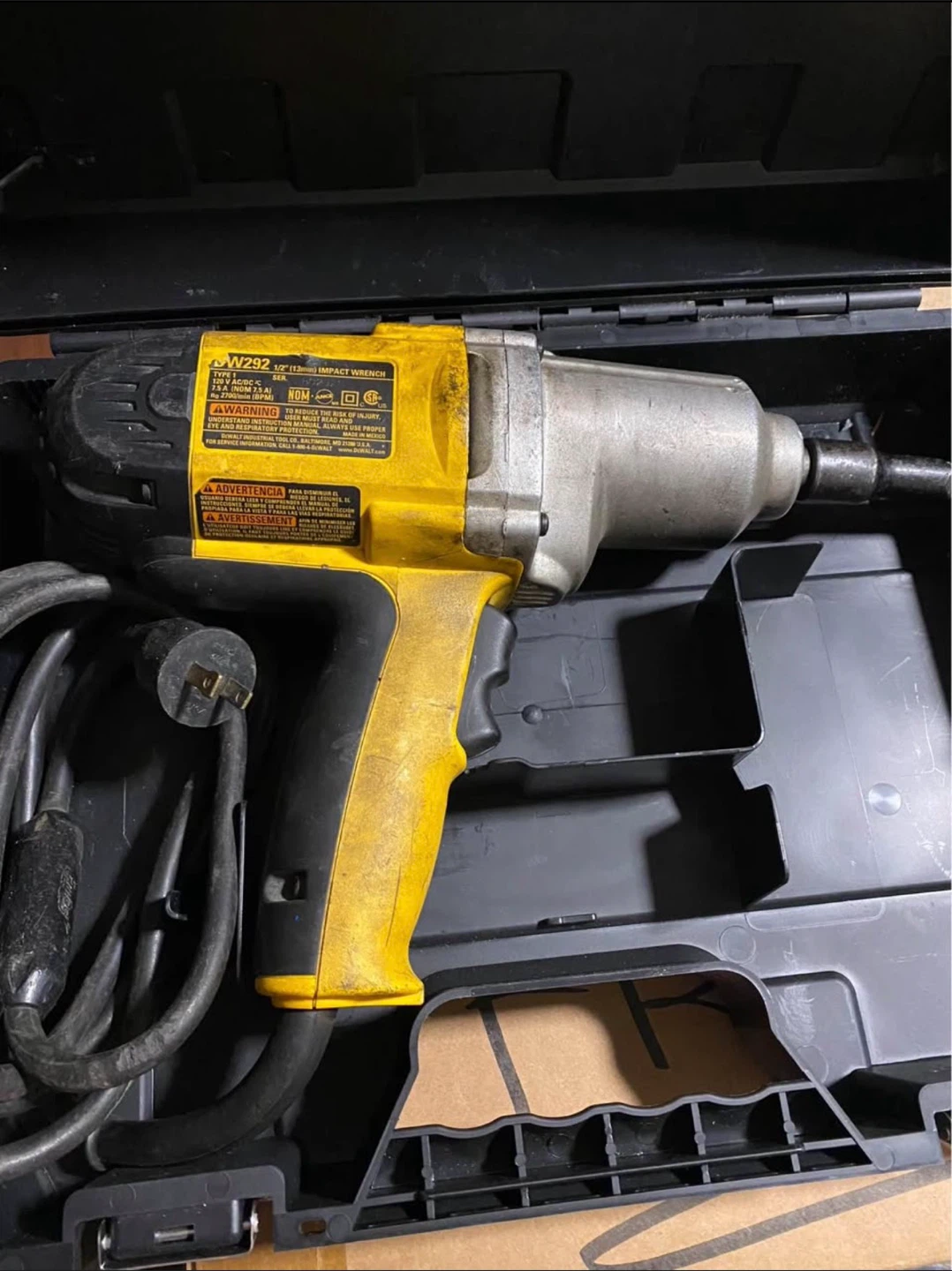 DeWalt DW292 1/2" Impact Wrench