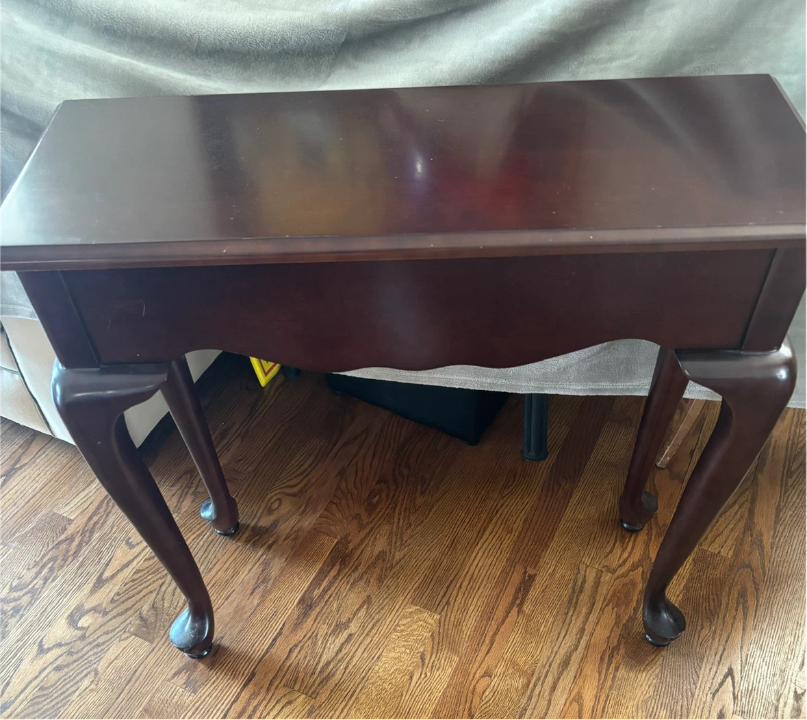 Mahogany Vanity Table with Stool - photo 5