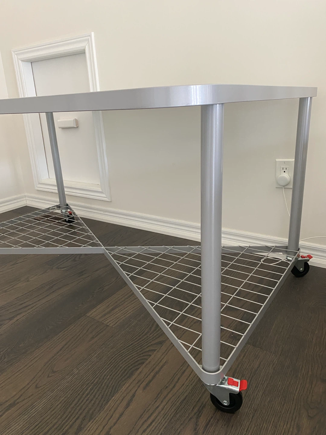 Rare Vintage IKEA Moment Glass Desk Table by Niels Gammelgaard - photo 2