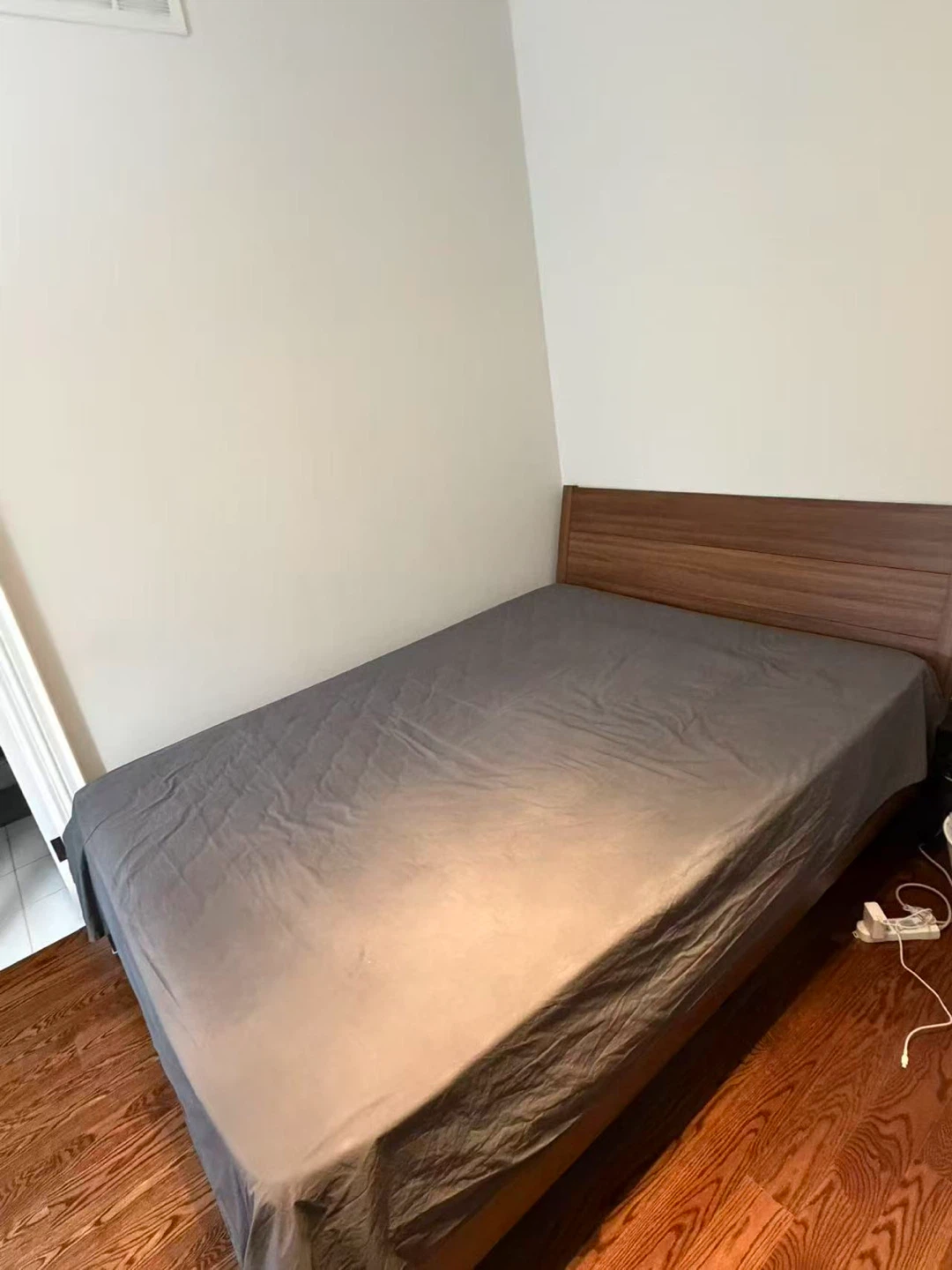 Wooden Headboard Bed Frame
