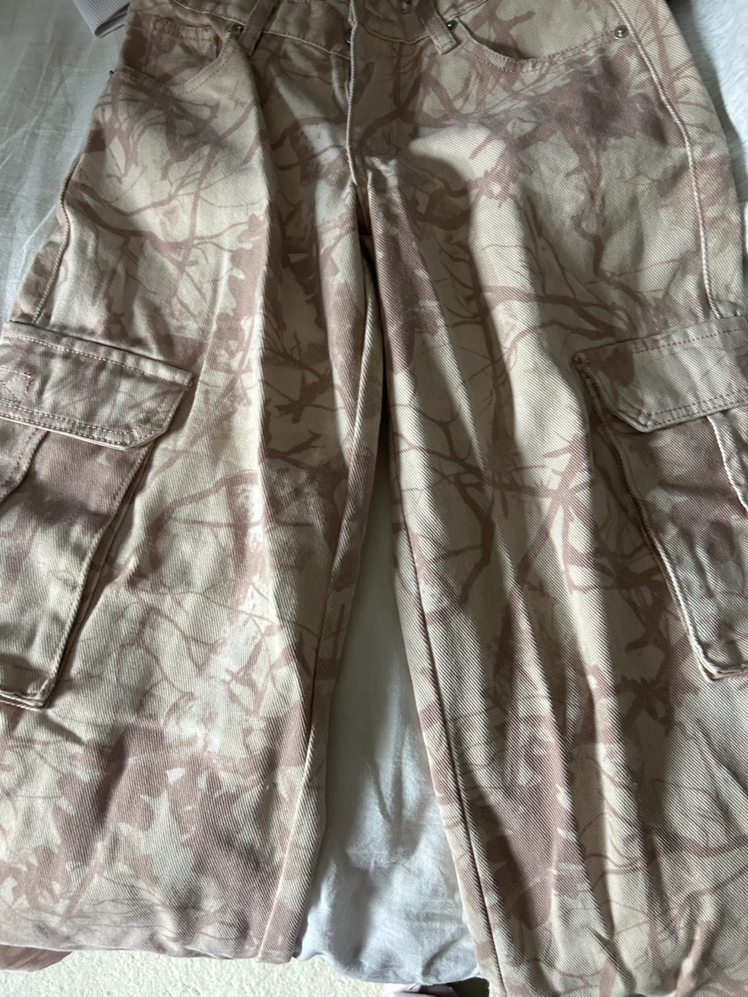 Pink Camo Cargo jeans - photo 3