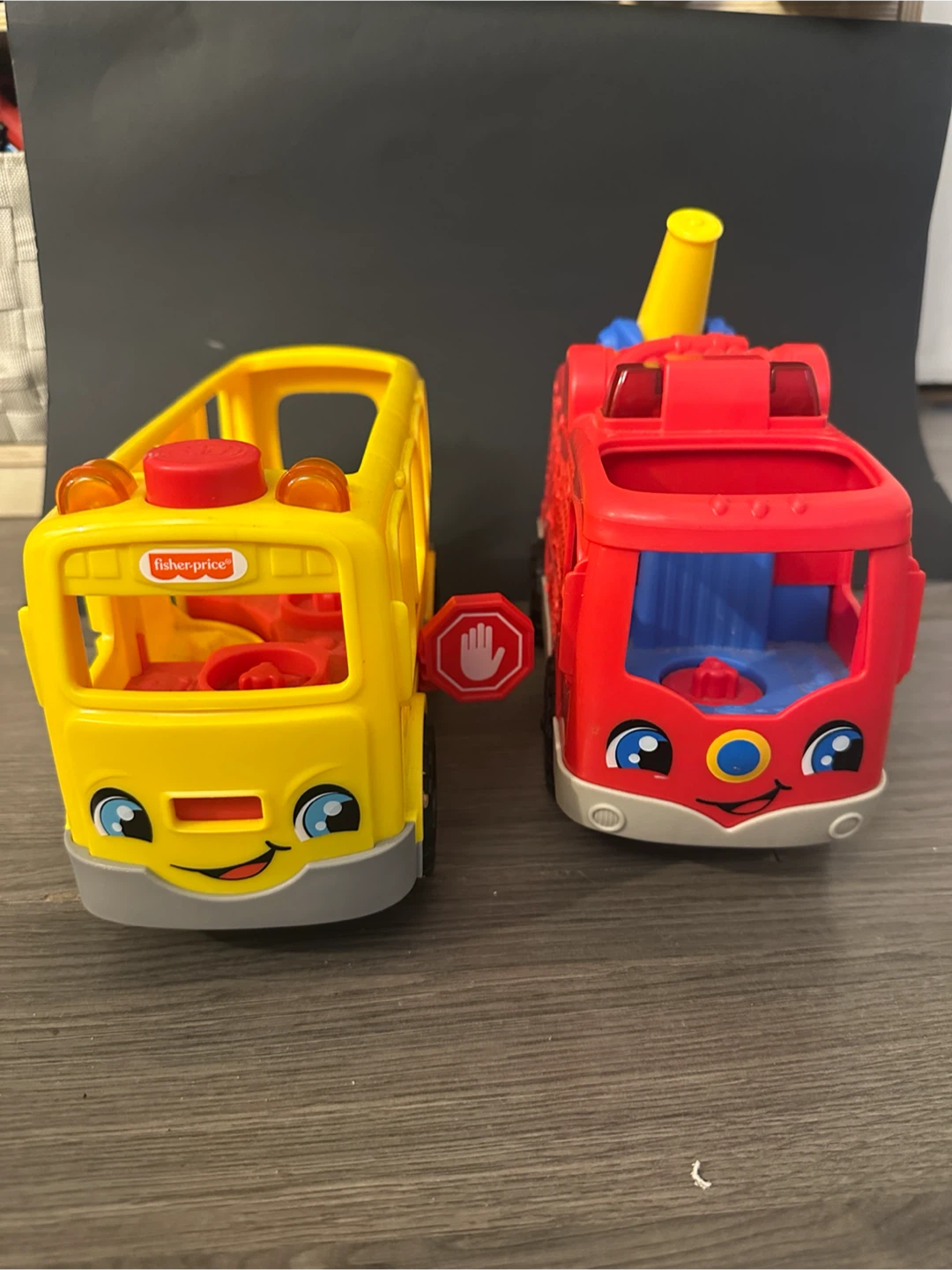 Fisher-Price Little People School Bus & Fire Truck