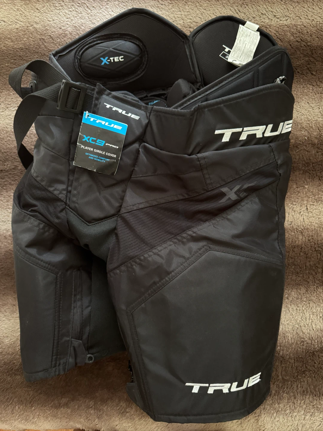 True XC9 Junior Girdle With Cover - Black/Large