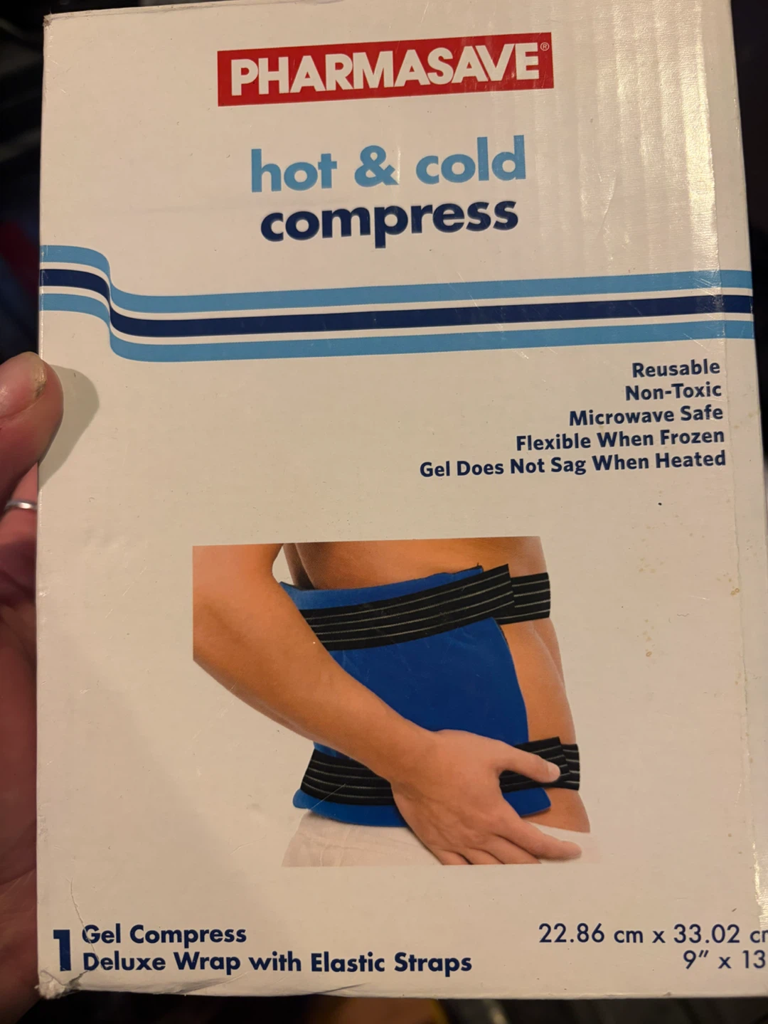 Pharmasave Hot & Cold Compress Deluxe Wrap