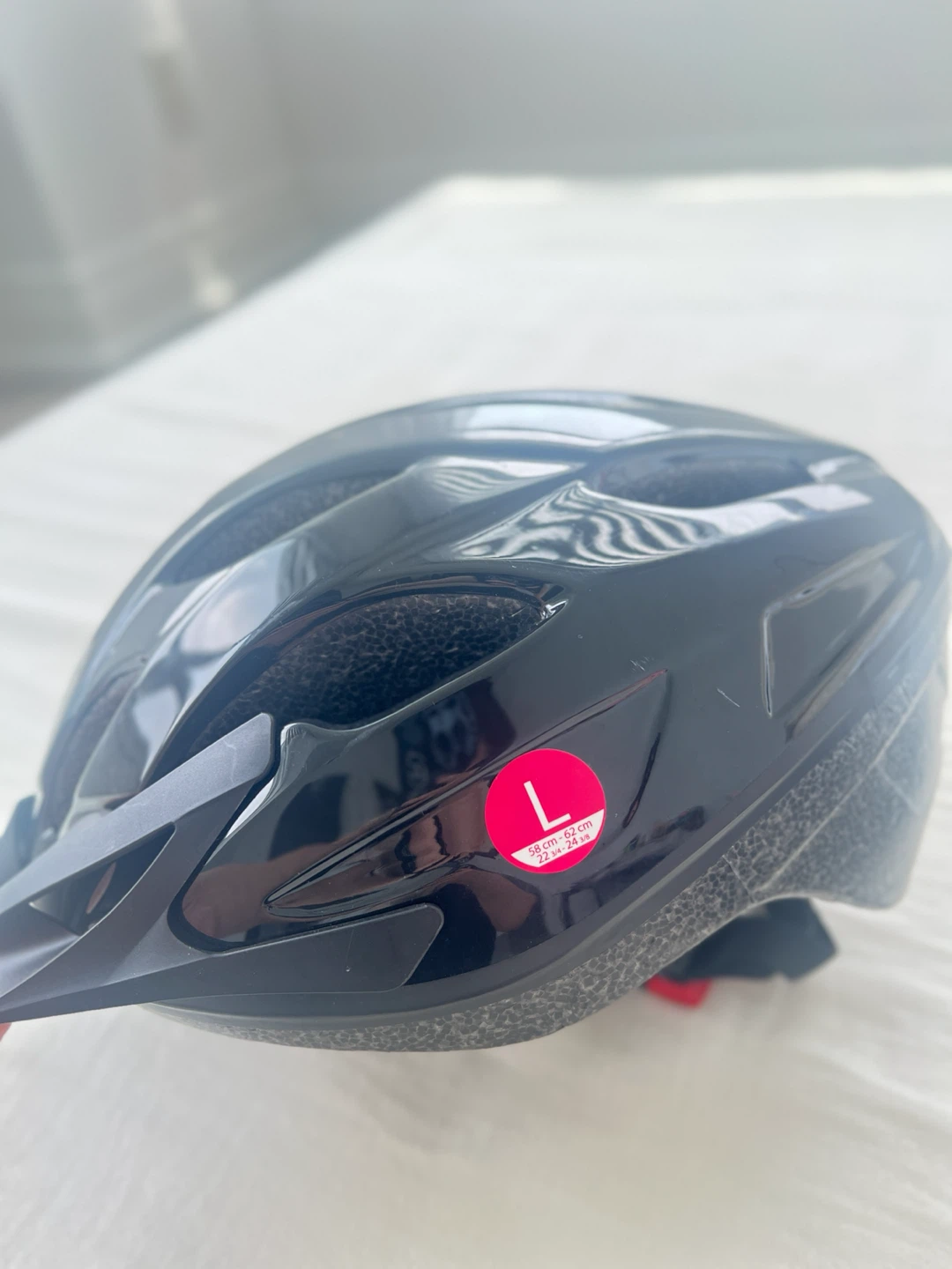 Rockrider Black Cycling Helmet - Size L - photo 2