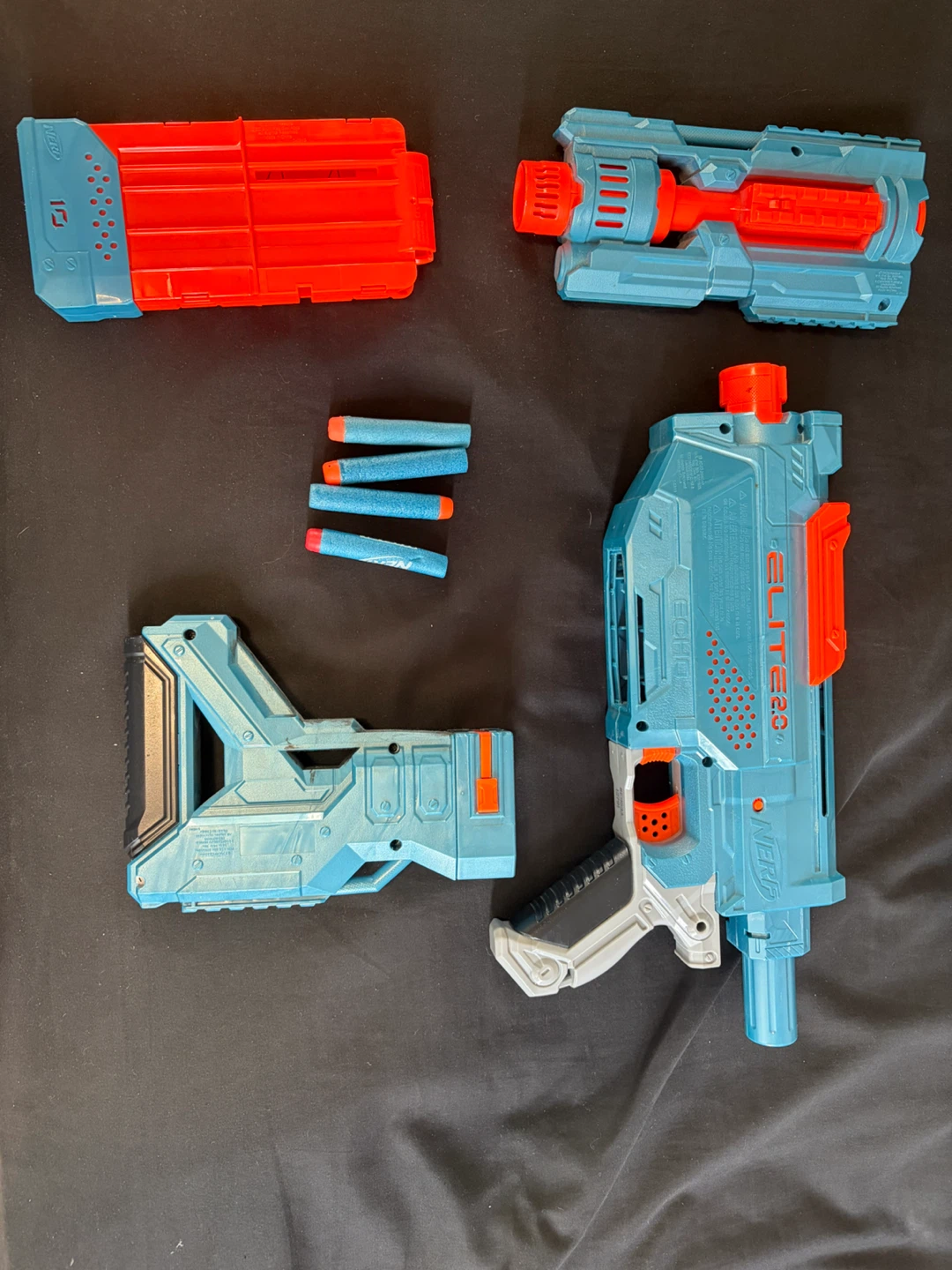 Nerf Elite 2.0 Echo CS-12 Blaster Toy Gun - photo 2