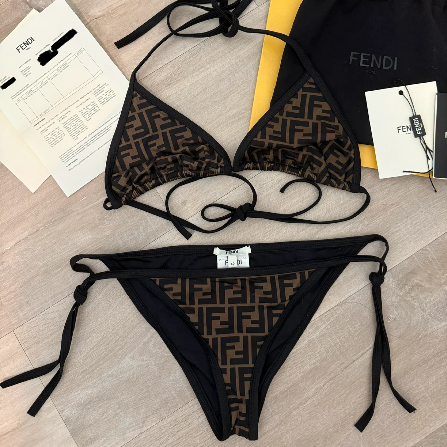 Authentic Fendi bikini M - photo 4