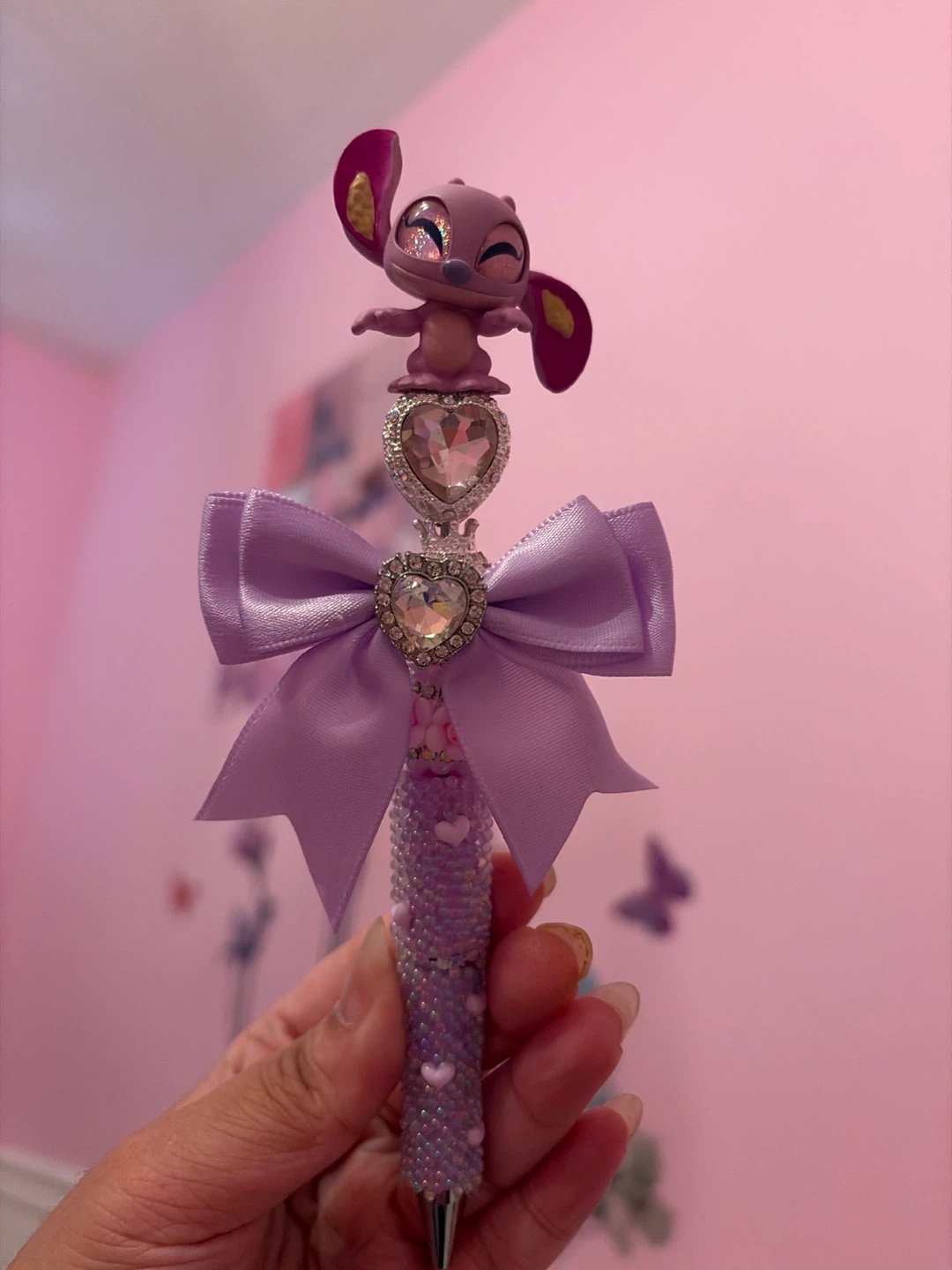 Custom Stitch Rhinestone Pen