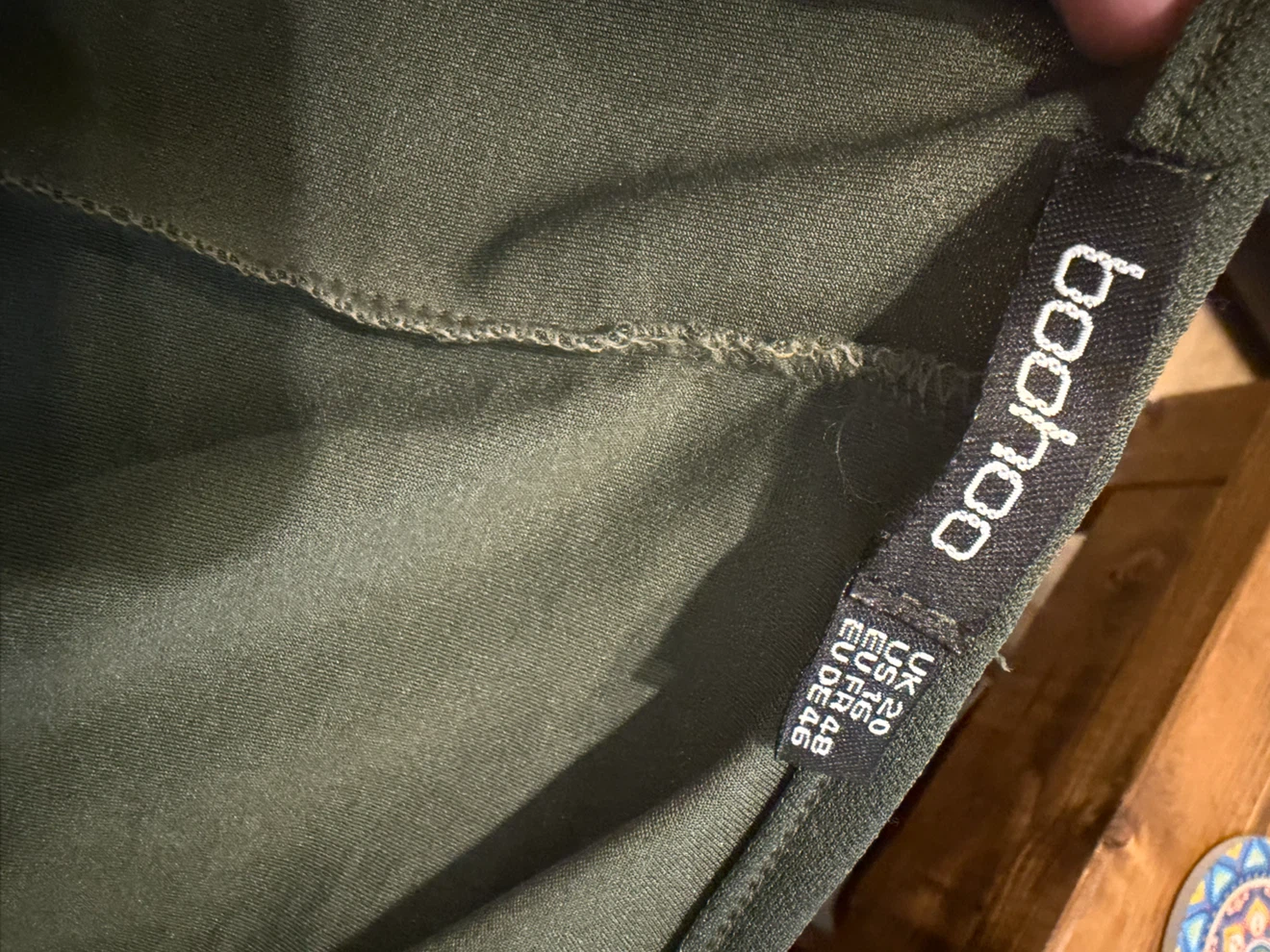 Boohoo Olive Green Duster Cardigan - photo 4
