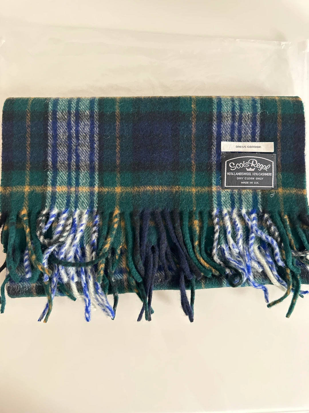 Scots Regal Lambswool & Cashmere Scarf