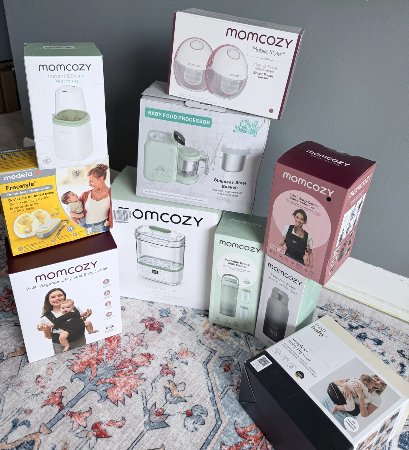 Momcozy Baby Bottle Warmer, Sterilizer, , Carriers & More