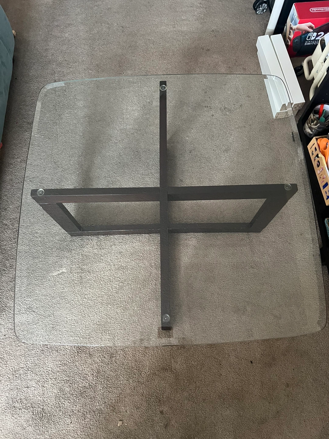 Glass coffee table - photo 3