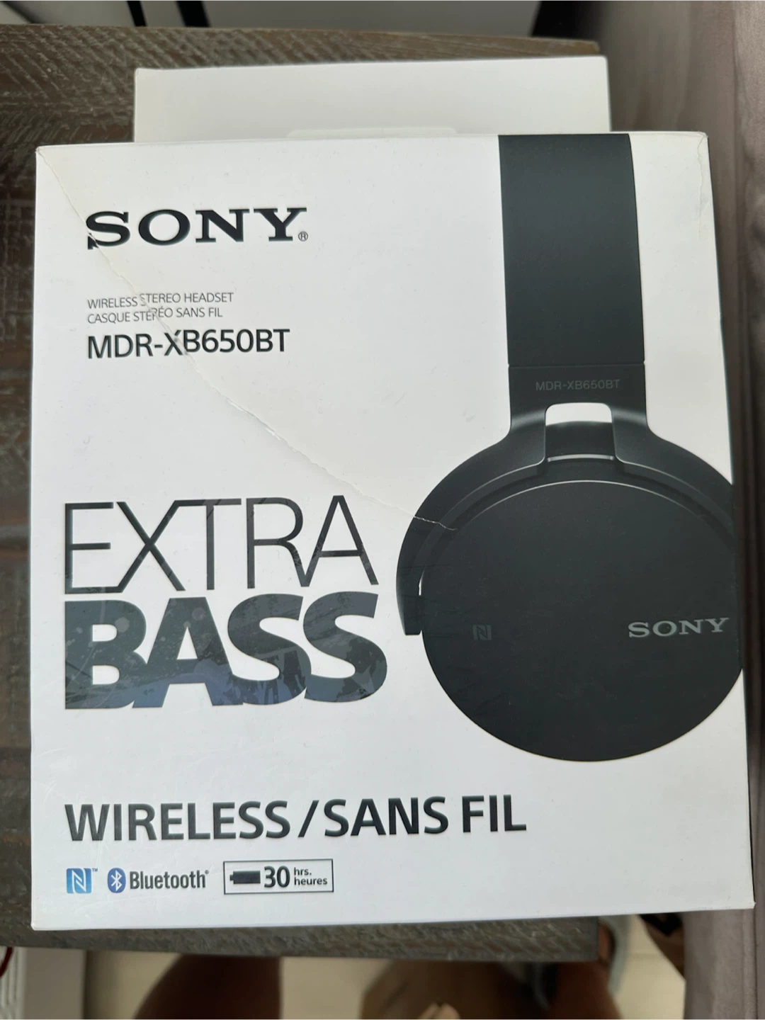 Sony MDR-XB650BT Wireless bluetooth Headphones