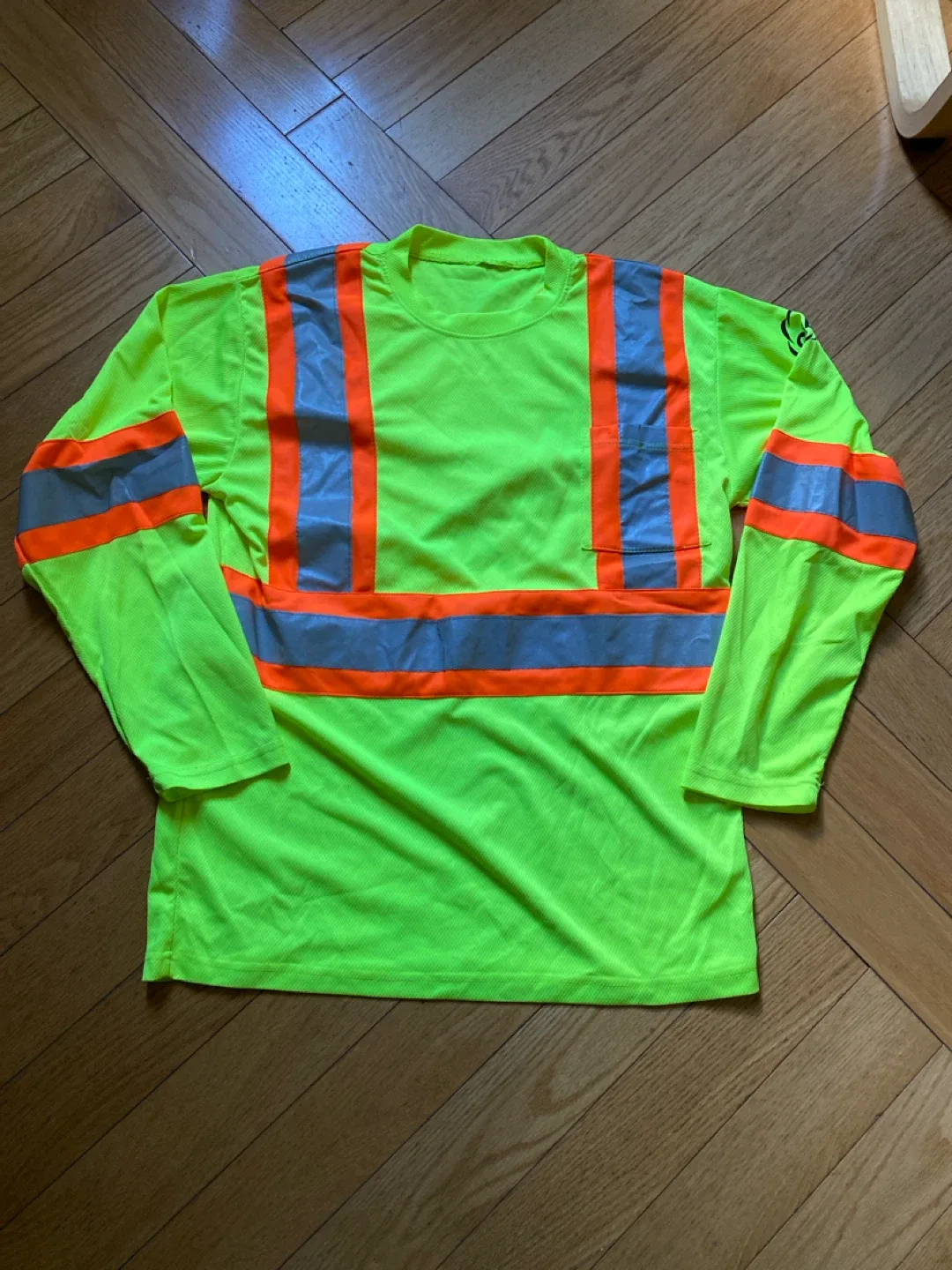 Long Sleeve High-Visibility Safety Shirt