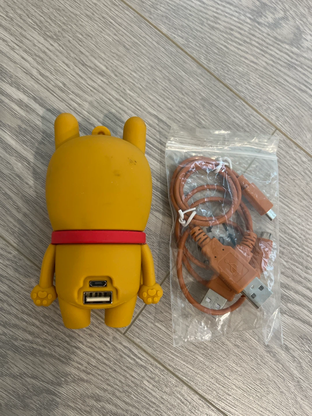 Yellow Cartoon Character USB Power Bank - photo 2