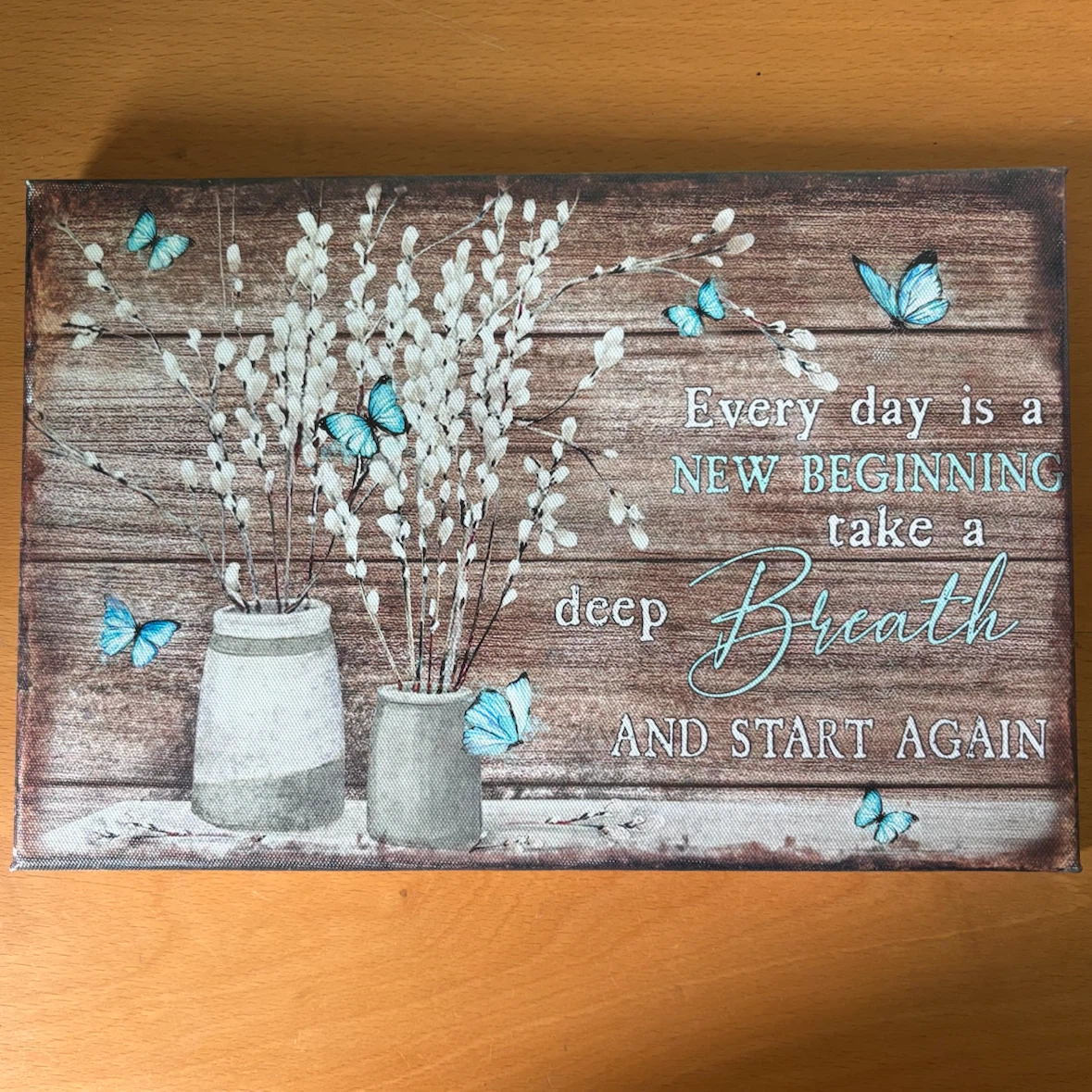 Inspirational Canvas Wall Art Print