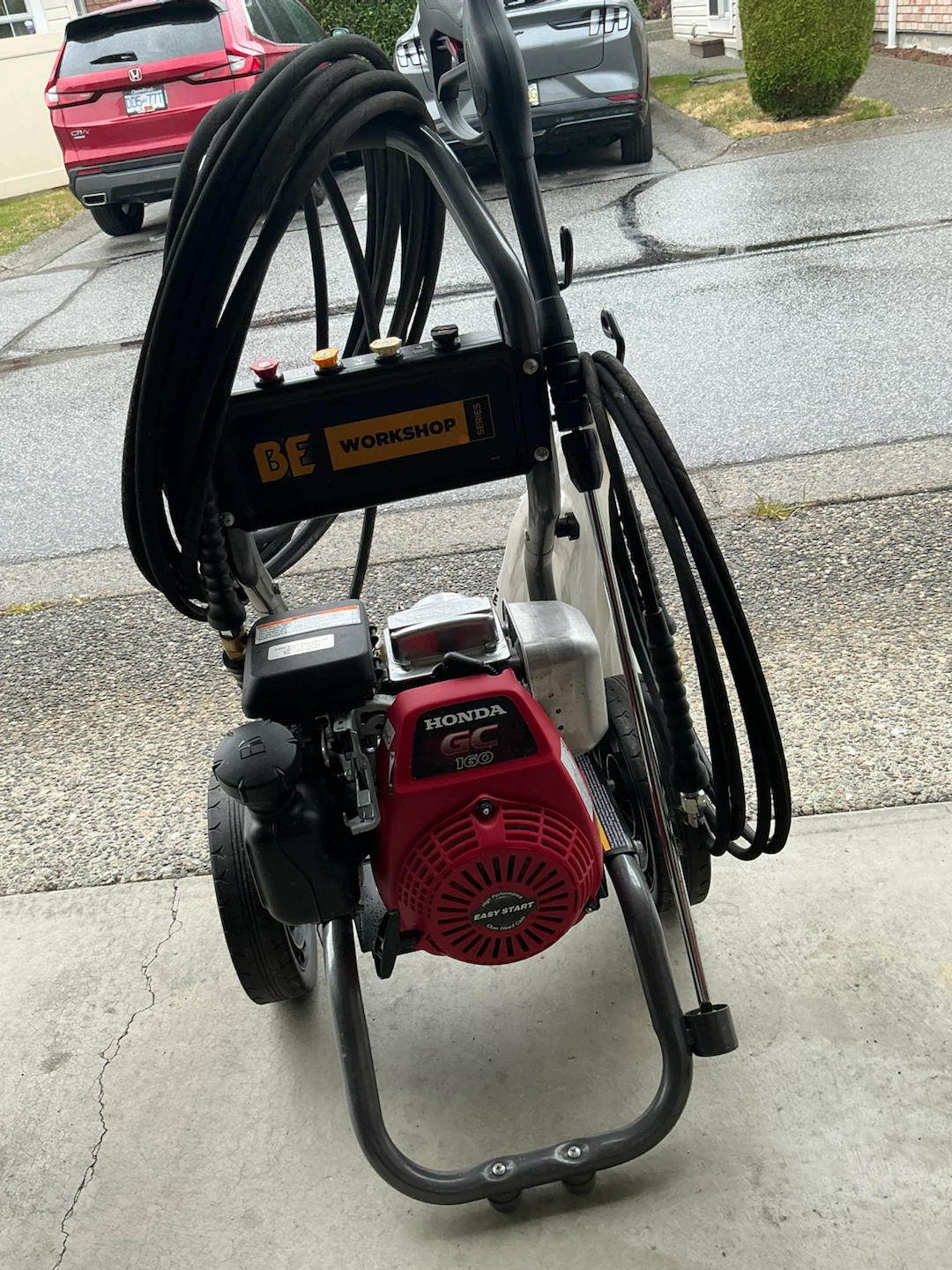 Honda Pressure Washer with Honda GC160 Engine