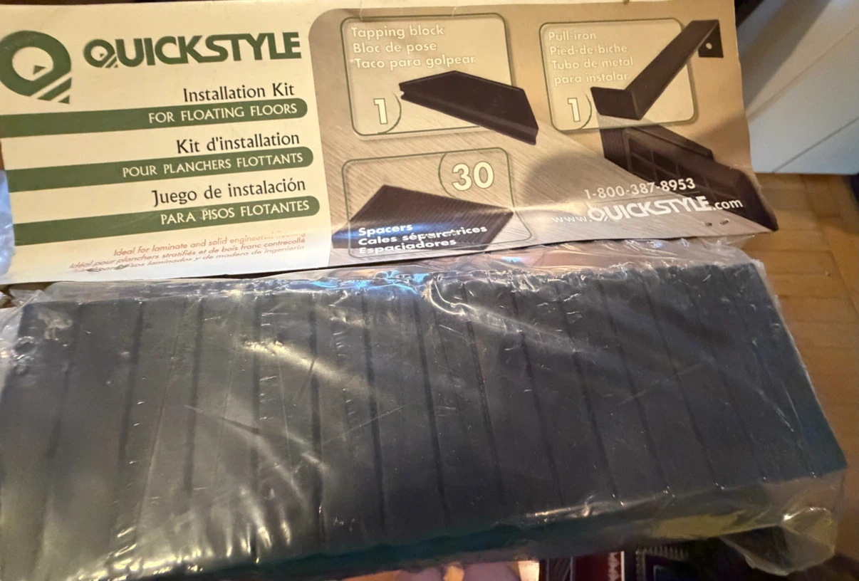 QuickStyle Floating Floor Installation Kit with Spacers