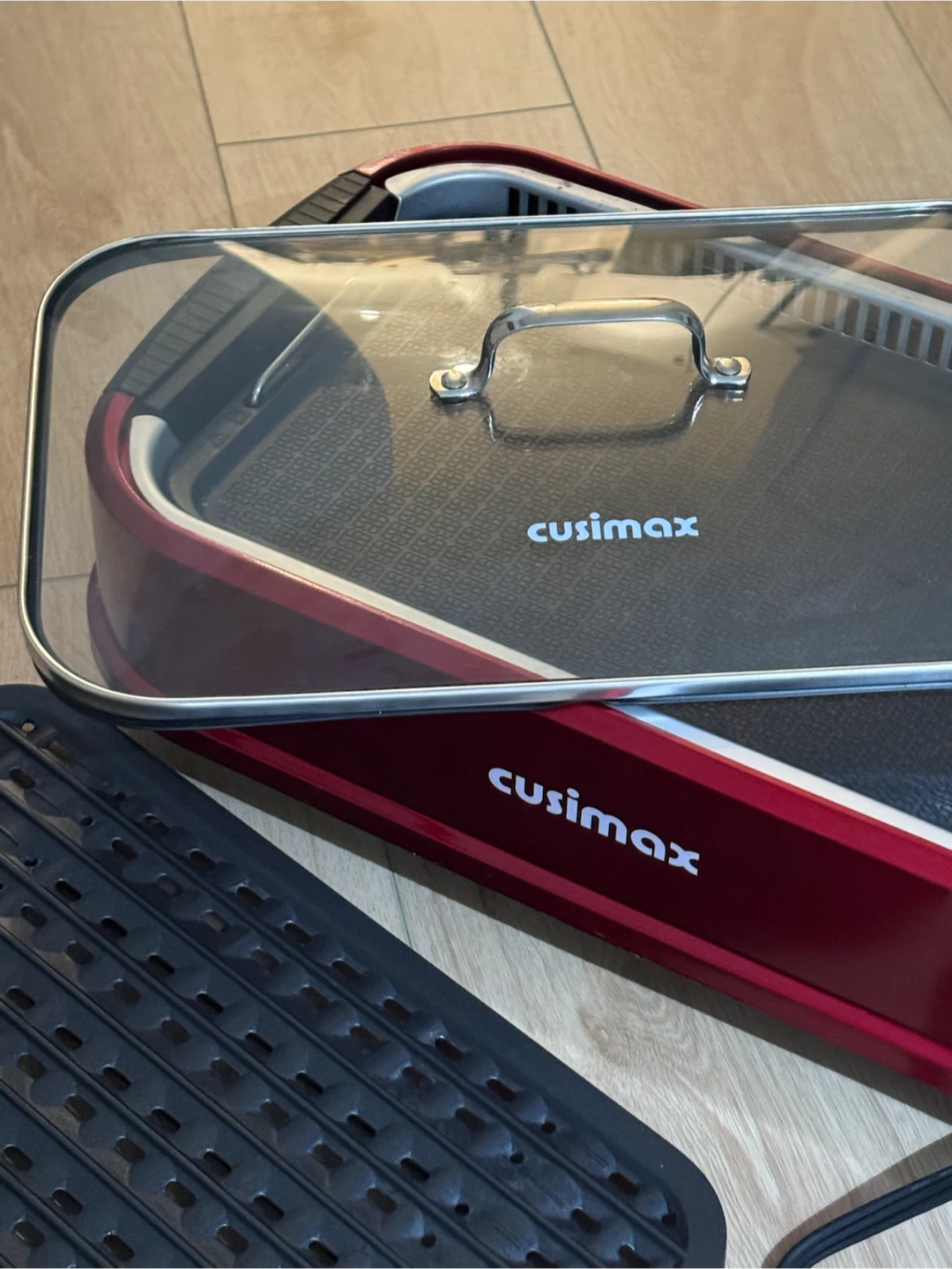 Cusimax Electric Griddle Grill with Lid - photo 2