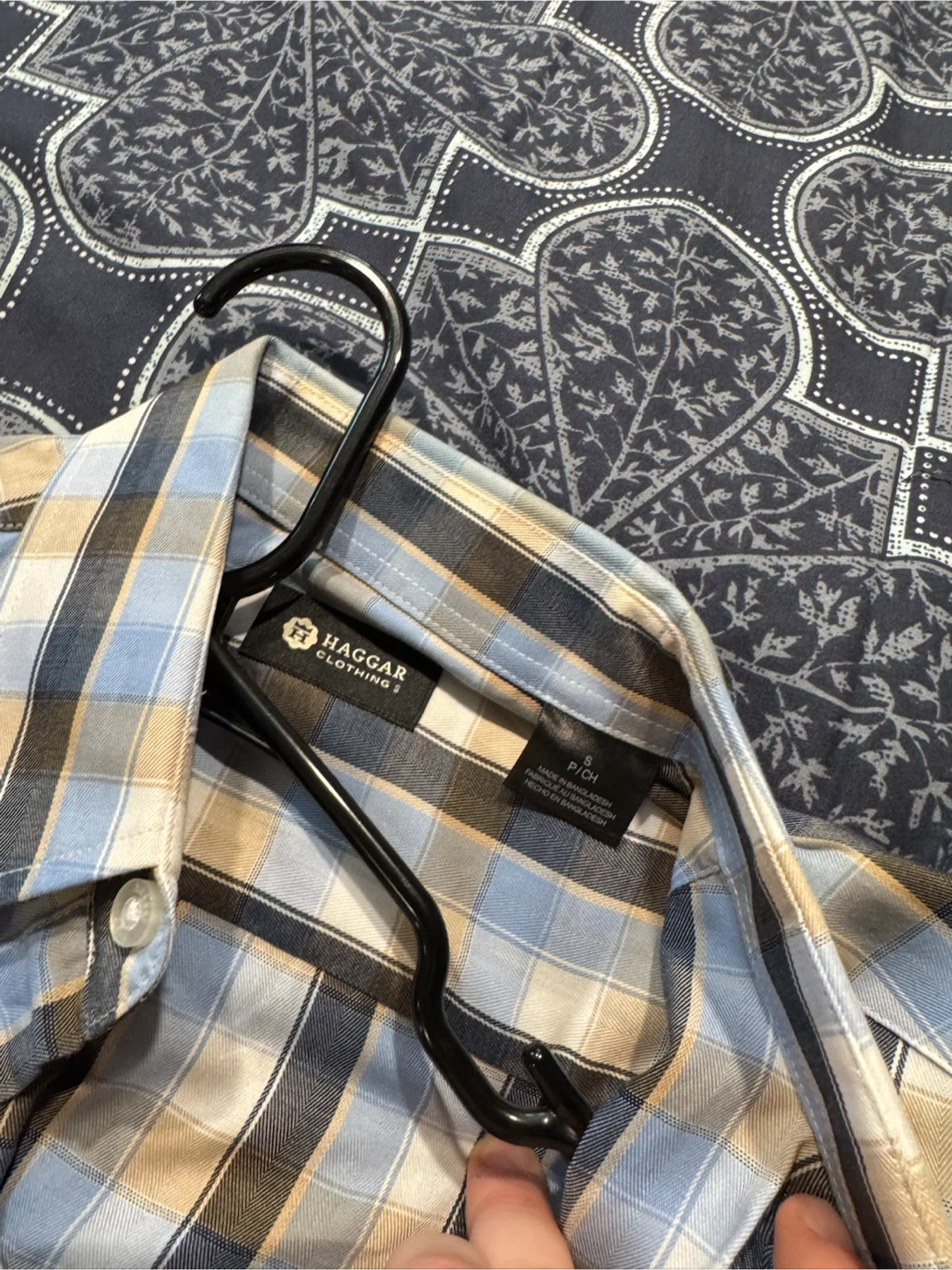 Haggar Clothing Men's Plaid Dress Shirt - photo 2