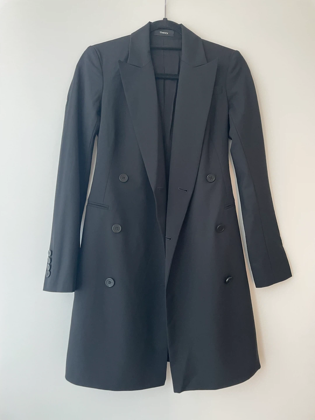 Theory Double Breasted Blazer and matching pants