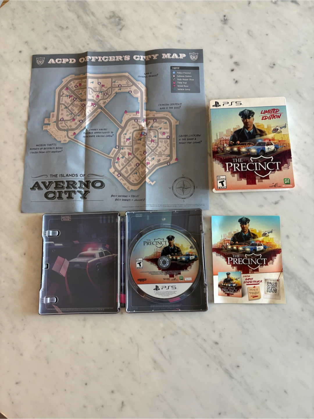 The Precinct Limited Edition PS5 Game